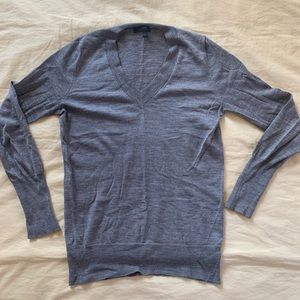 J. CREW merino wool v neck sweater